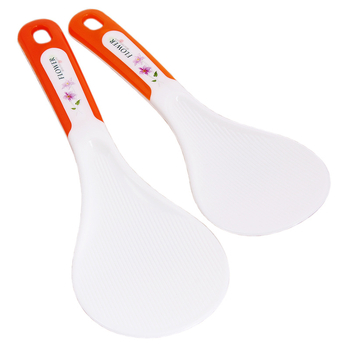 Lingură de servire pentru orez, antiaderentă, cu mâner lung, din plastic, de mari dimensiuni, pentru uz casnic