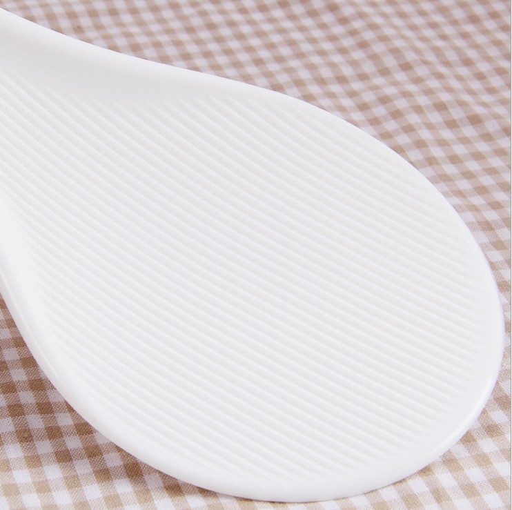Lingură de servire pentru orez, antiaderentă, cu mâner lung, din plastic, de mari dimensiuni, pentru uz casnic