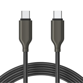 Kabel USB Type-C od cinkovog legura, pleteni, 240W brzo punjenje, kompatibilan s Apple i Huawei