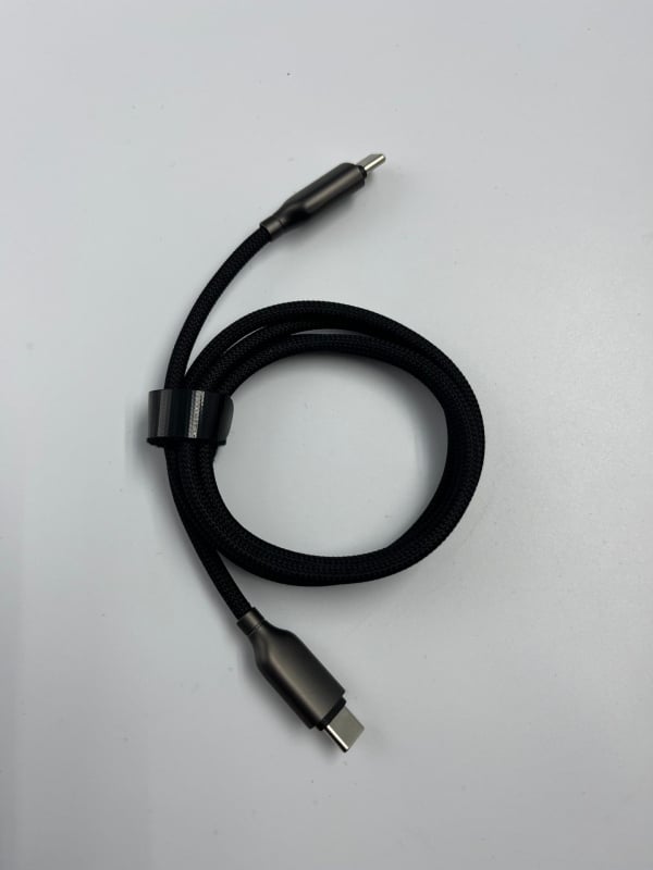 Kabel USB Type-C od cinkovog legura, pleteni, 240W brzo punjenje, kompatibilan s Apple i Huawei