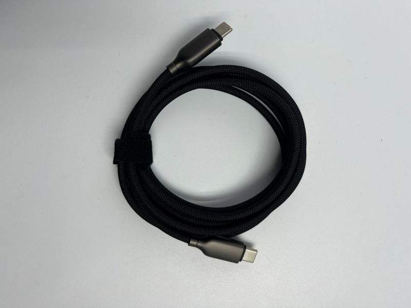 Kabel USB Type-C od cinkovog legura, pleteni, 240W brzo punjenje, kompatibilan s Apple i Huawei