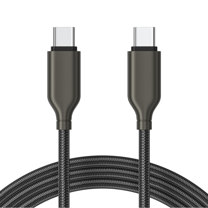 Kabel USB Type-C od cinkovog legura, pleteni, 240W brzo punjenje, kompatibilan s Apple i Huawei