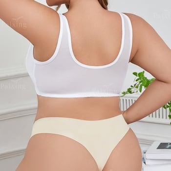 Plus-size grudnjak od čipke s prednjim kopčanjem, udoban i prozračan za punije figure, veličina 85D