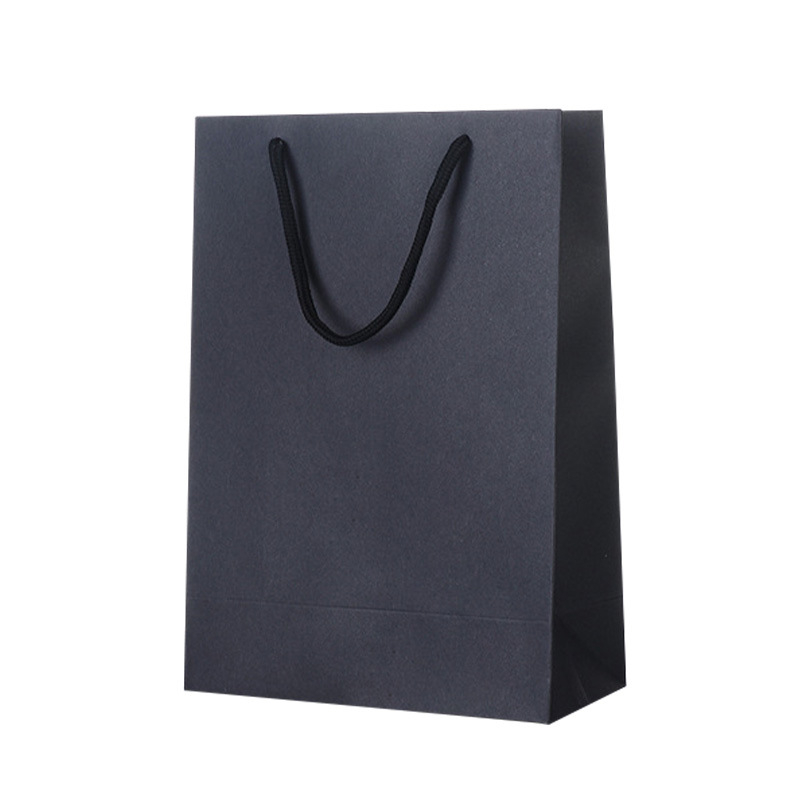 Geantă cadou din hârtie kraft cu carton gros, ambalaj pentru îmbrăcăminte, geantă de cumpărături