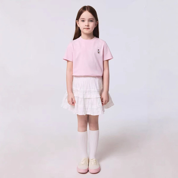 Little Bear gyerekek nyári rövid ujjú póló, uniszex, 100% pamut