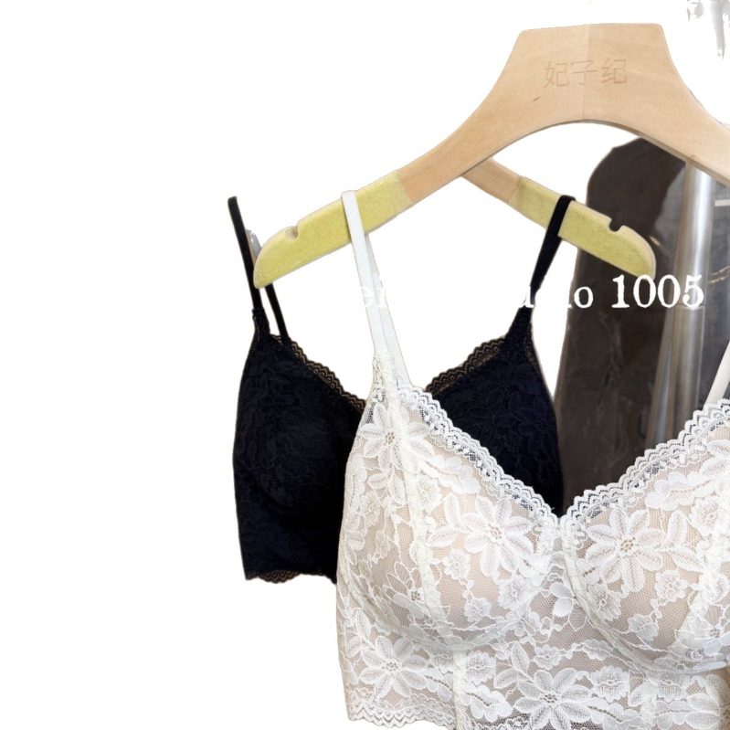 Lagani luksuzni bustier s kostima, francuska čipka, tanke naramenice, prozračan, čvrsti košarice
