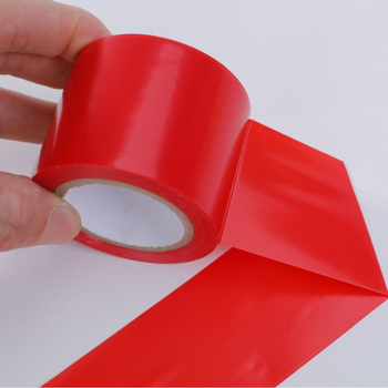 Bandă izolatoare pentru țevi PVC, cu adeziv pe bază de cauciuc, 0,15 mm × 45 mm × 20 m, culori alb, galben, negru, albastru, verde, roșu