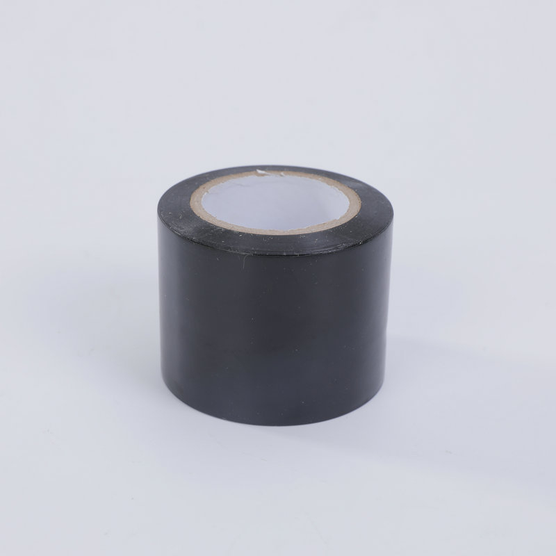 Bandă izolatoare pentru țevi PVC, cu adeziv pe bază de cauciuc, 0,15 mm × 45 mm × 20 m, culori alb, galben, negru, albastru, verde, roșu