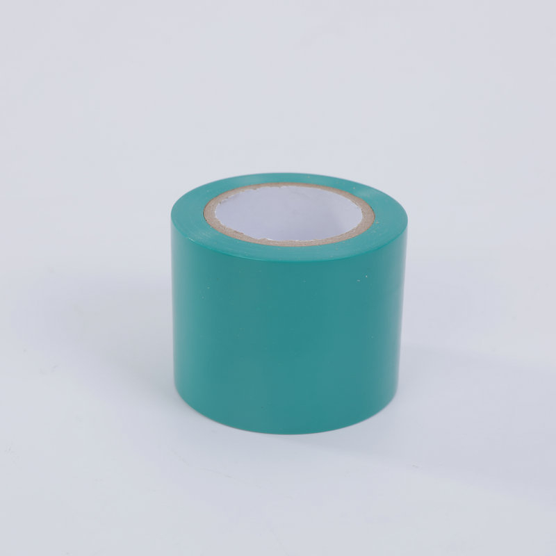 Bandă izolatoare pentru țevi PVC, cu adeziv pe bază de cauciuc, 0,15 mm × 45 mm × 20 m, culori alb, galben, negru, albastru, verde, roșu
