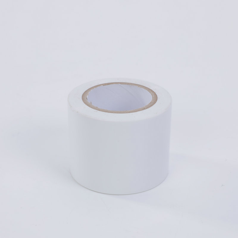 Bandă izolatoare pentru țevi PVC, cu adeziv pe bază de cauciuc, 0,15 mm × 45 mm × 20 m, culori alb, galben, negru, albastru, verde, roșu