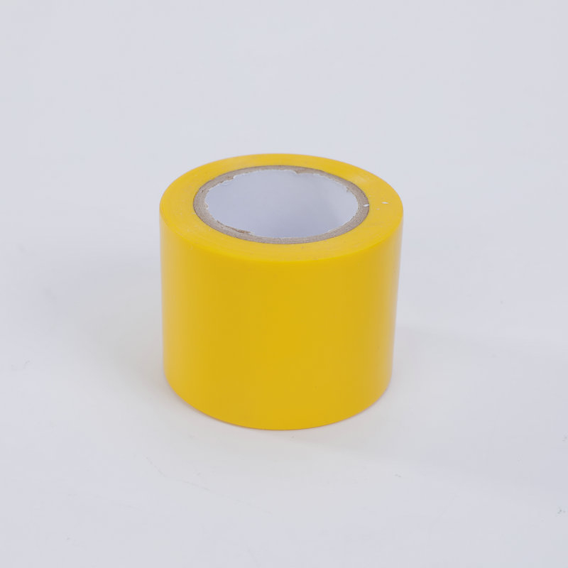 Bandă izolatoare pentru țevi PVC, cu adeziv pe bază de cauciuc, 0,15 mm × 45 mm × 20 m, culori alb, galben, negru, albastru, verde, roșu
