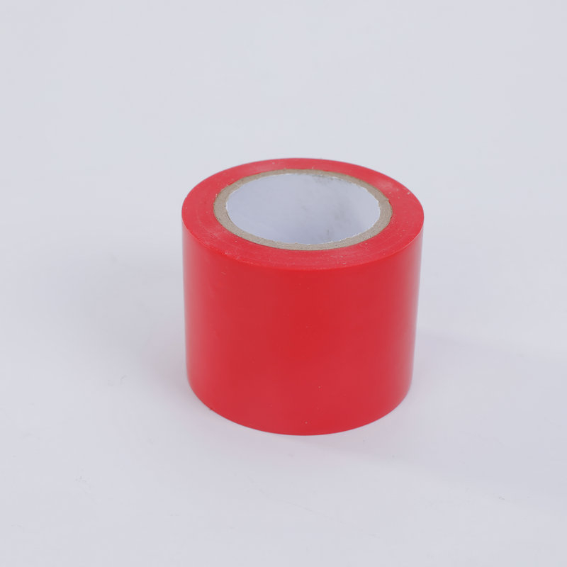 Bandă izolatoare pentru țevi PVC, cu adeziv pe bază de cauciuc, 0,15 mm × 45 mm × 20 m, culori alb, galben, negru, albastru, verde, roșu