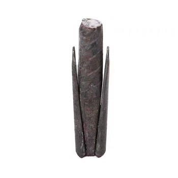 Daltă pentru spargerea pietrei, cu cap din oțel de înalt carbon și mâner din oțel, lungime 85–185 mm