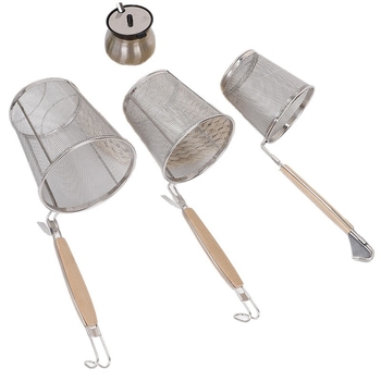 Sită din oțel inoxidabil cu filtru pentru paste și supe