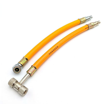 Duză de umflare cu capete simple și duble și tijă de umflare pentru anvelopele motocicletelor, mașinilor și bicicletelor electrice