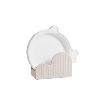 Farfurie pătrată din PP, alimentară, stil japonez, diametru 10–10,9 cm