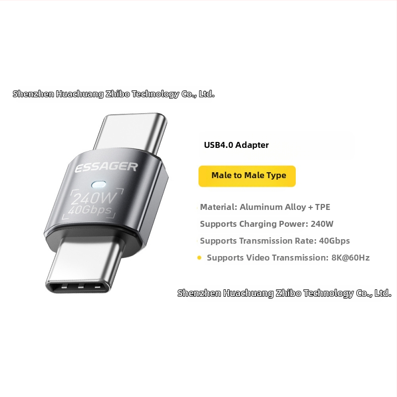 Essager Fantasy séria USB4.0 adaptér, viacfunkčný PD240W, rýchle nabíjanie a vysokorýchlostný prenos dát