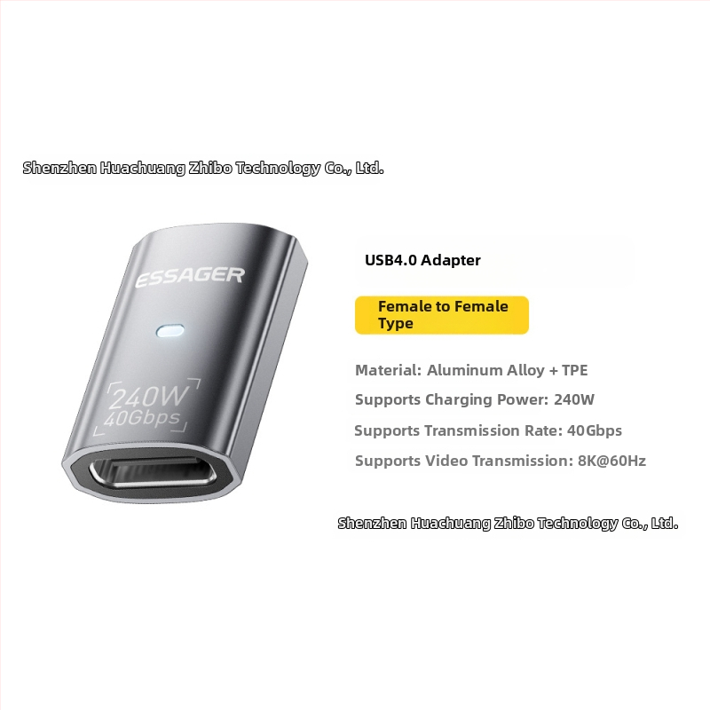 Essager Fantasy séria USB4.0 adaptér, viacfunkčný PD240W, rýchle nabíjanie a vysokorýchlostný prenos dát