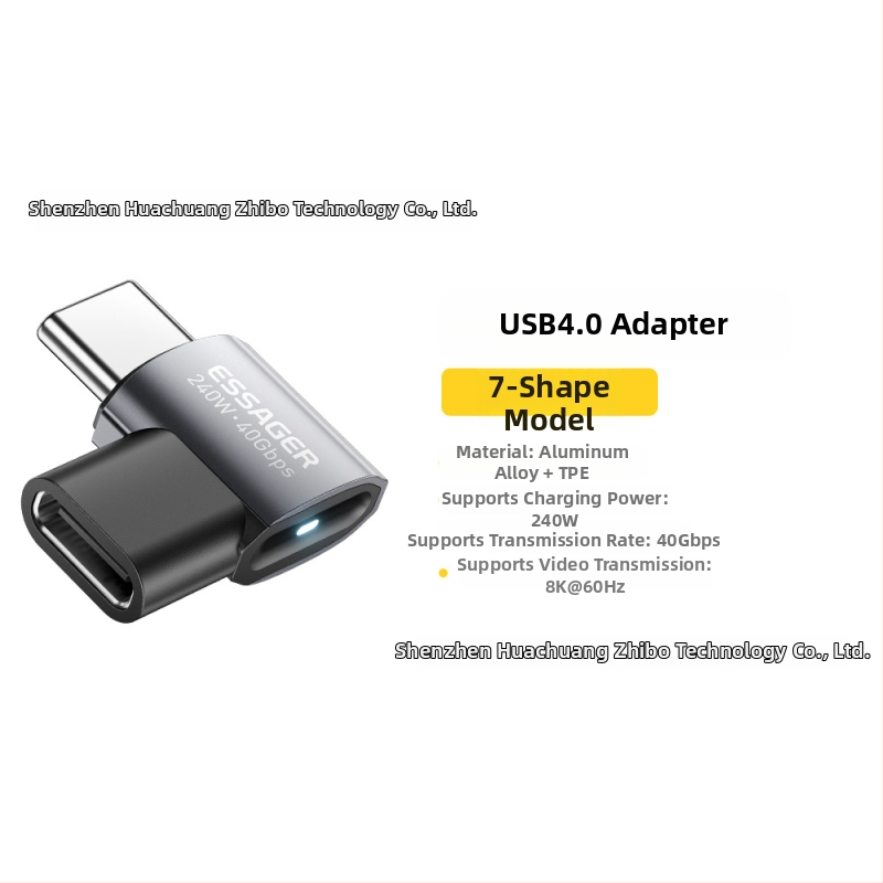 Essager Fantasy séria USB4.0 adaptér, viacfunkčný PD240W, rýchle nabíjanie a vysokorýchlostný prenos dát
