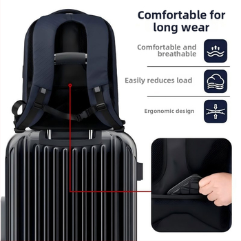 Kawichi ruksak s LED zaslonom, vodootporan, kapacitet do 20 L, za 14-inčni laptop, gradski stil, unisex