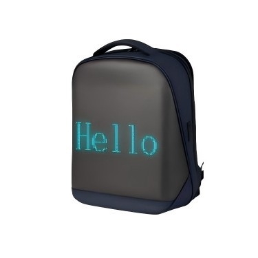 Kawichi ruksak s LED zaslonom, vodootporan, kapacitet do 20 L, za 14-inčni laptop, gradski stil, unisex