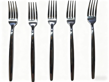 Set tacâmuri din oțel inoxidabil: lingurițe mici, furculiță mică, lingură de supă, linguriță de desert, linguriță de cafea