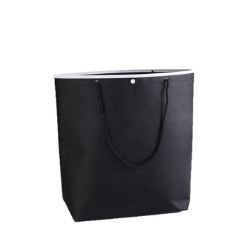 Geantă laminată din material nețesut cu logo personalizat, aspect premium pentru magazine de îmbrăcăminte, design tridimensional
