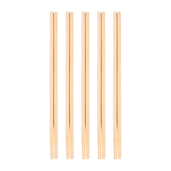 Bețișoare de unică folosință pentru restaurante, 22,5 cm, rotunde, groase, ambalate individual