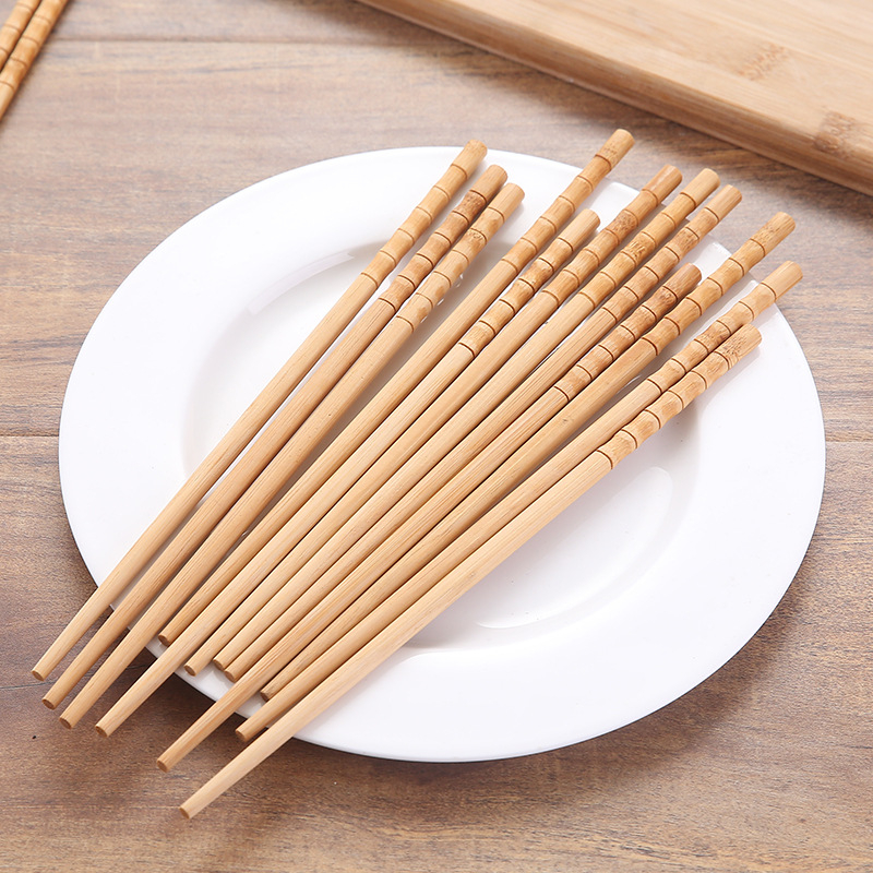 Bețișoare de bambus pentru hot pot, o singură folosință, din bambus natural, antiderapante, rezistente la temperaturi înalte, fără vopsea, pentru uz casnic și comercial