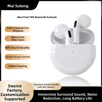 PRO4 Bluetooth slušalice za igranje s jakim basom, E6S, in-ear, stereo, i12