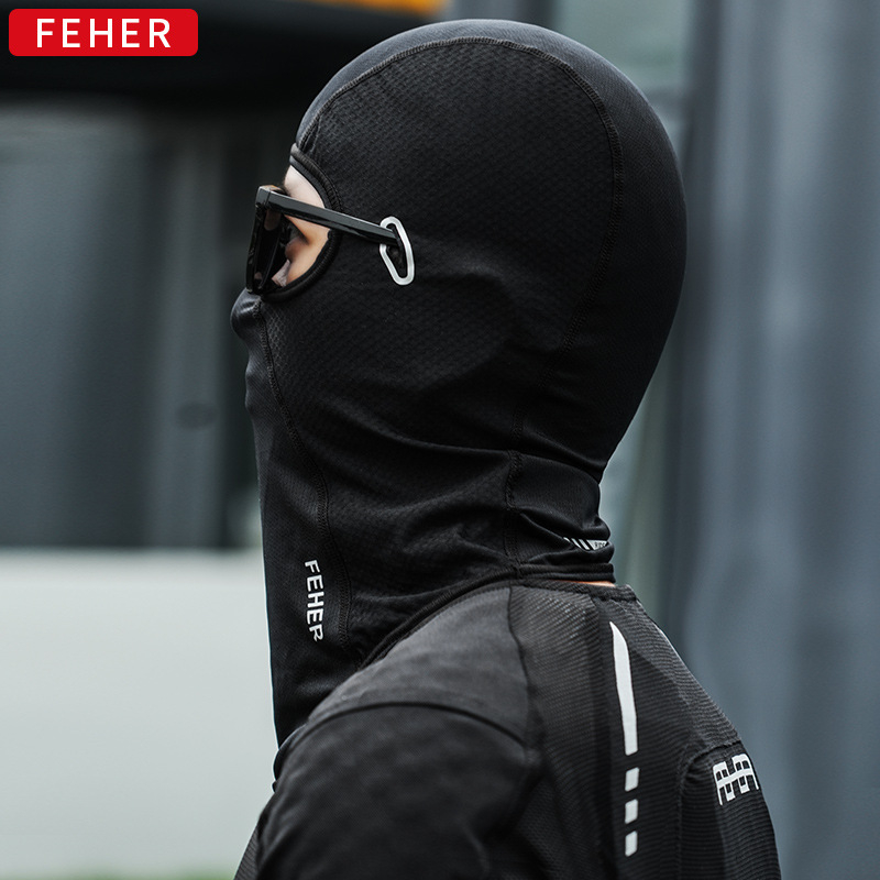 Feher kapuljača za motociklizam – ljeto, prozračna, otporna na ogrebotine, led svila, UV zaštita