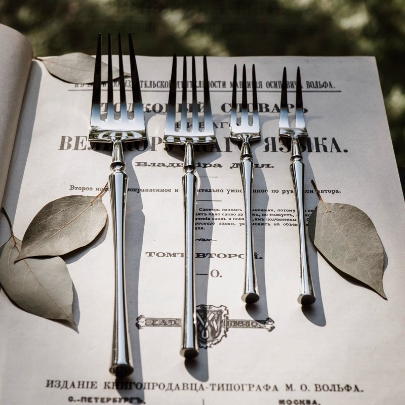 Set de tacâmuri din oțel inoxidabil 304, cu talie subțire – set complet tacâmuri, cuțite, furculițe și linguri, stil occidental, tacâmuri premium