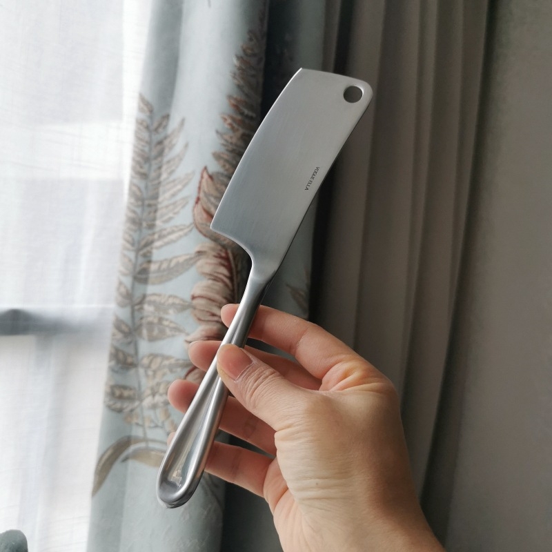 Vogue Ella Cuțit din oțel inoxidabil – set de tacâmuri stil occidental pentru masă: cuțit pentru steak și cuțit pentru unt, uz casnic