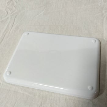 8-palcová melamínová tácka s napodobením porcelánu, štvorcová servisná platňa na chlieb, koláče a dezerty, moderný minimalistický štýl s pruhmi