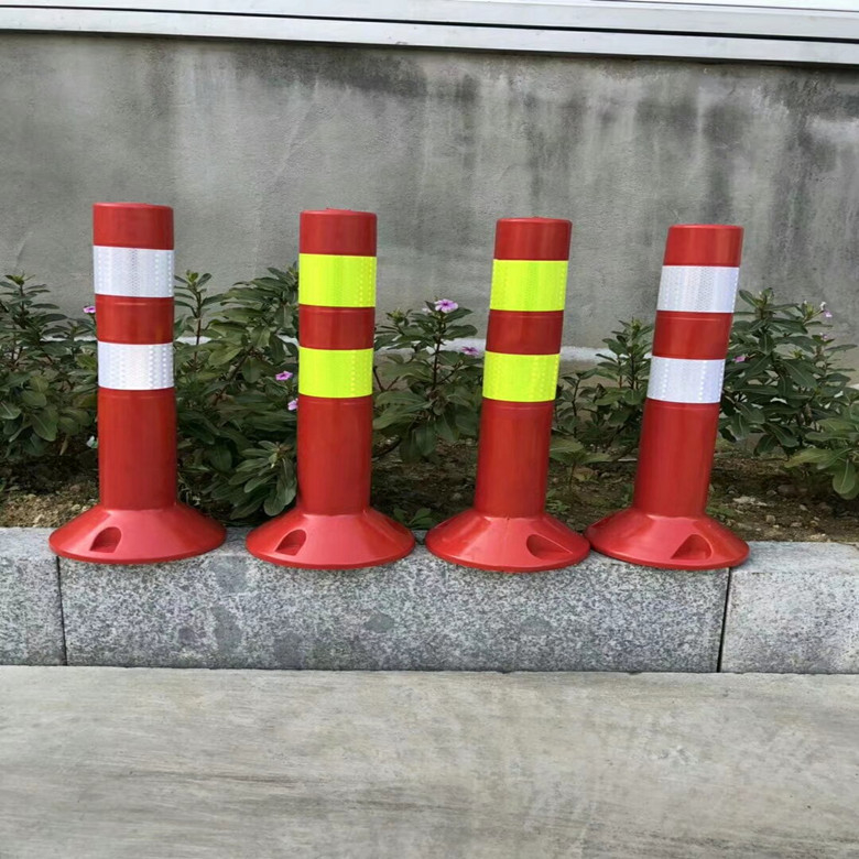 75 cm PU fleksibilni cestovni ograničivač s reflektirajućom površinom, dijeljiva traka i upozoravajuća kolona od PE plastike