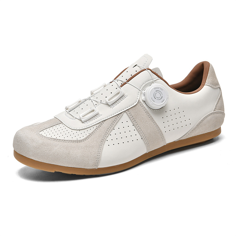 Novi stil retro biciklističke cipele bez zaključavanja, lagane i mekane, unisex cipele za trening