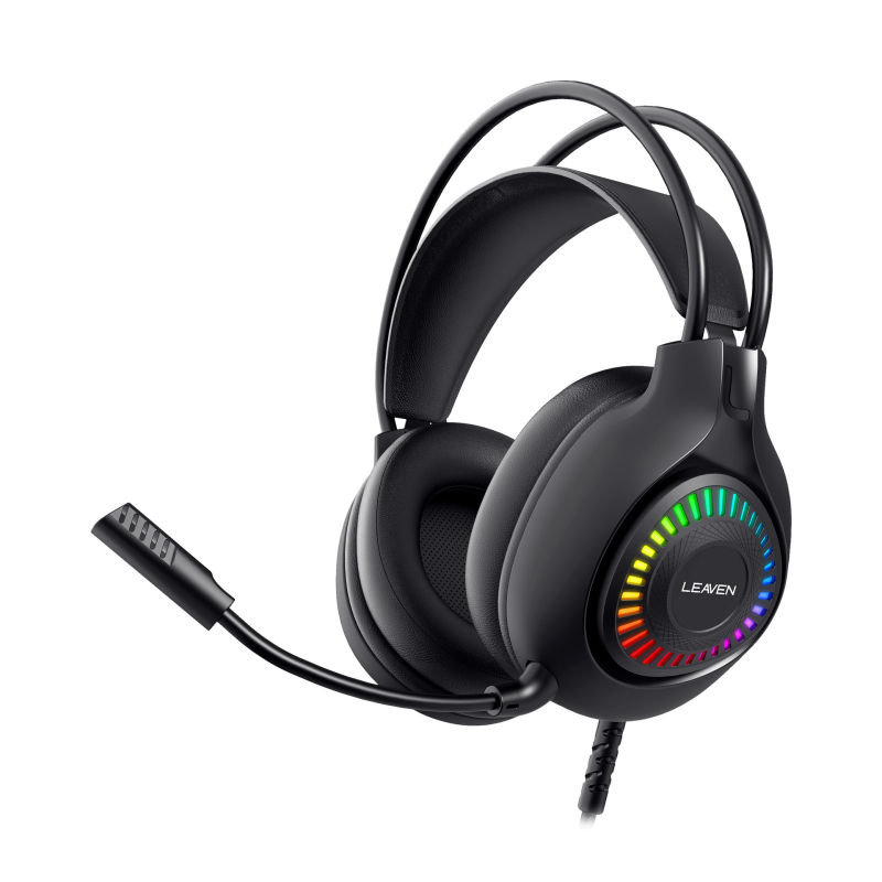 Gaming slušalice s 7.1 Surround, mikrofon, žičane, over-ear dizajn, RGB osvjetljenje, za FPS igre