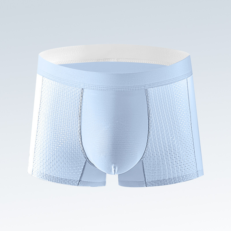 Muške bokserice od Ice Silk, prozračne udobne, jednobojne, srednji pojas