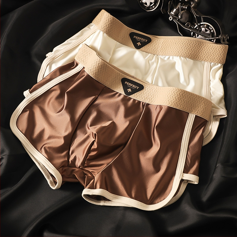 Férfi boxeralsó antibakteriális ice silk anyagból, 7A kategória, egyéni méretre készítve