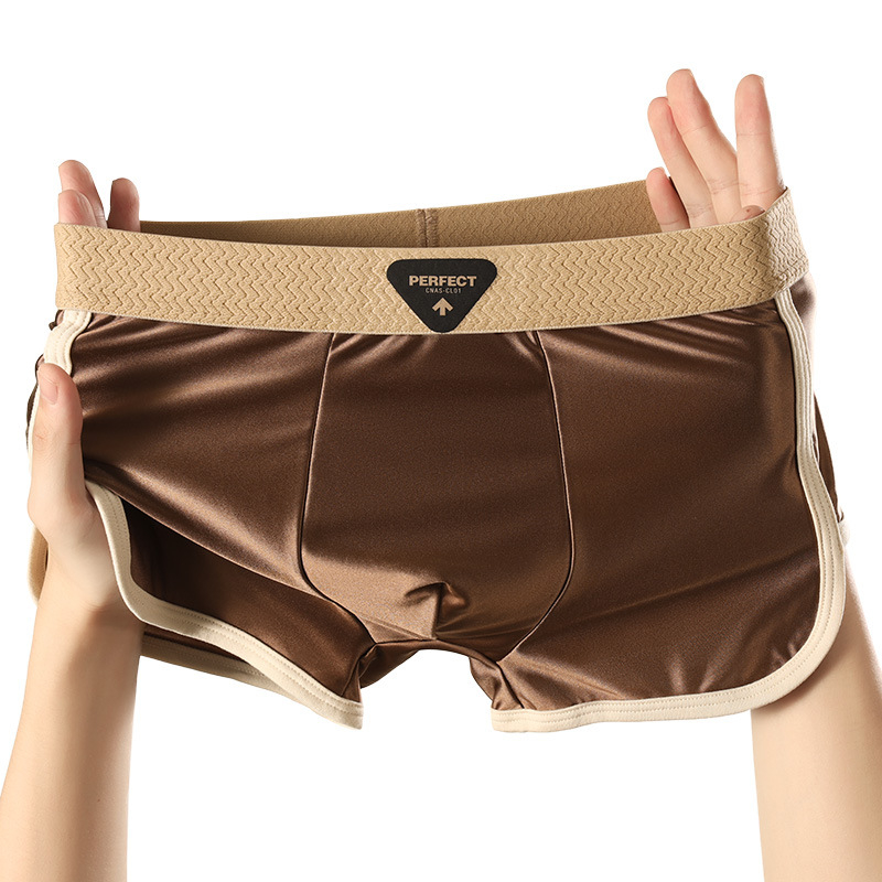 Férfi boxeralsó antibakteriális ice silk anyagból, 7A kategória, egyéni méretre készítve