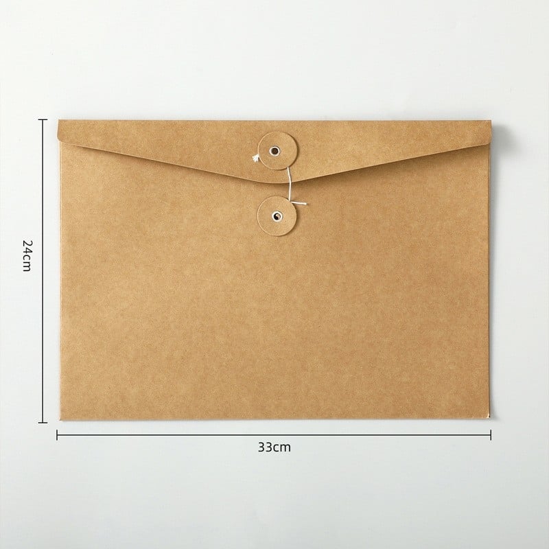 Bez tlače kraftový papier A4 šanón, biela, štýl západného obálky