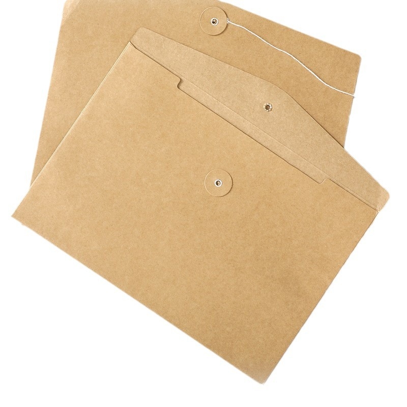 Bez tlače kraftový papier A4 šanón, biela, štýl západného obálky