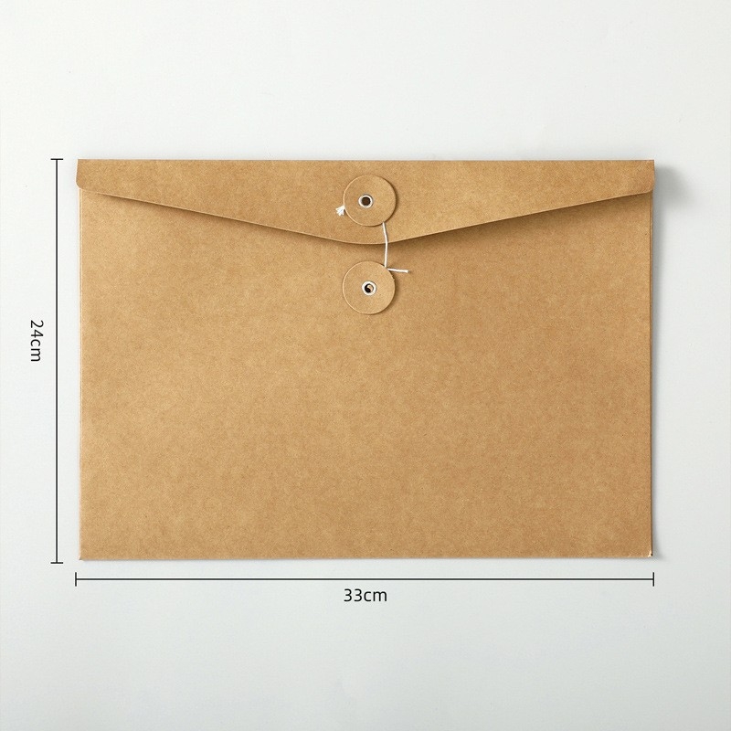 Bez tlače kraftový papier A4 šanón, biela, štýl západného obálky