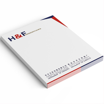 A4 papier na náčrt s logom spoločnosti a firemnou hlavičkou; A5 papier pre hotely a školy