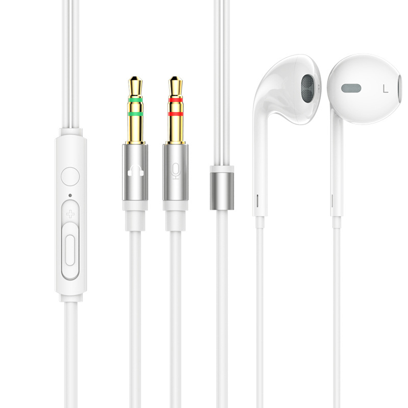 ACZ V6 žično in-ear slušalice s mikrofonom, kabel 2m/3m, 3,5 mm priključak