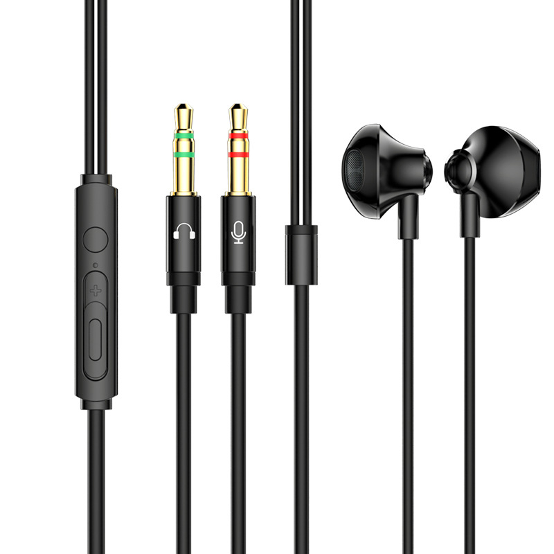ACZ V6 žično in-ear slušalice s mikrofonom, kabel 2m/3m, 3,5 mm priključak