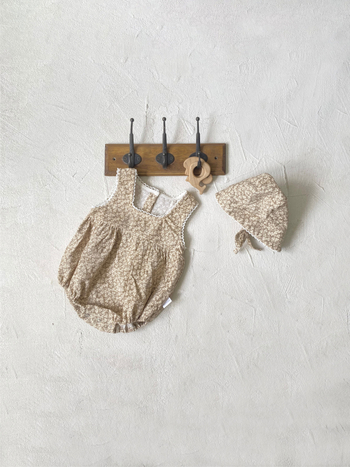 Baba őszi overál lányoknak, vintage virágmintás ujjatlan bodysuit, tavaszi mellény-stílusú mászós ruha