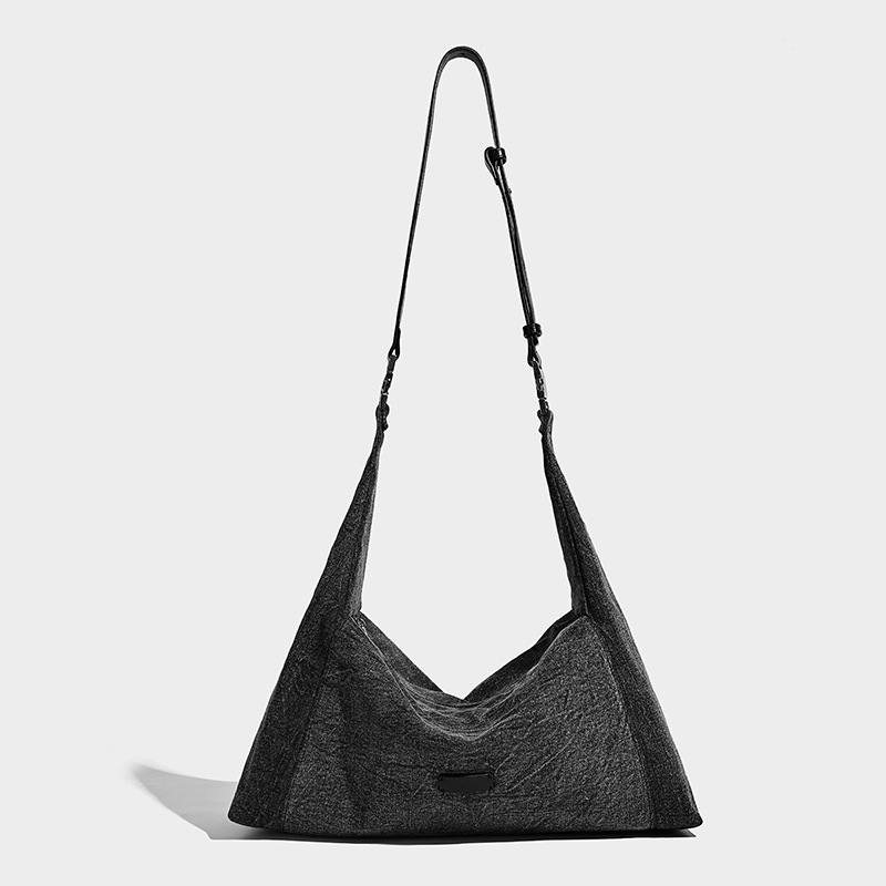 Dizajnerska denim messenger torba za biciklizam, platno, velika kapaciteta, lagana crossbody torba