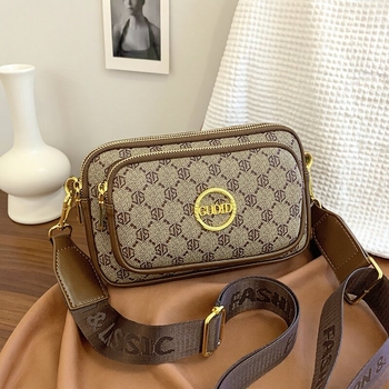 Dai fan ženska torbica za telefon 2026 – casual stil, retro široka naramenica, crossbody mini kvadratna torba za svakodnevnu upotrebu