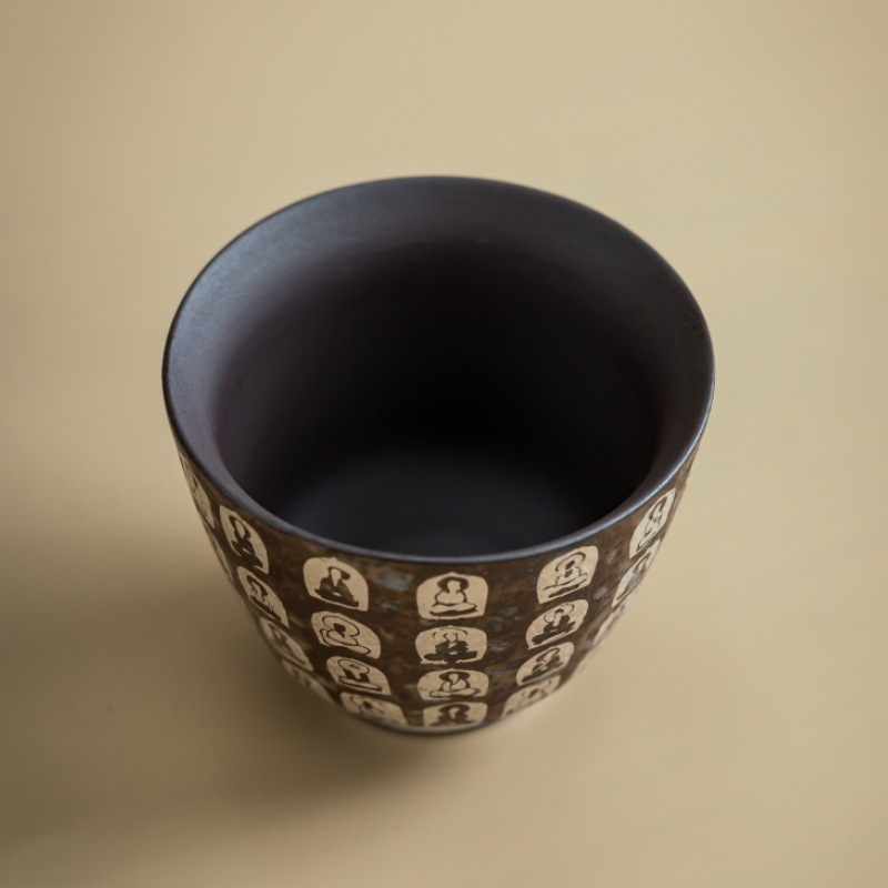 Porcelánový pohár Gongfu na čaj so strieborným povrchom, pre osobné použitie, jeden pohár, moderný čínsky štýl